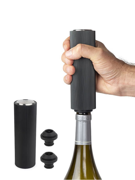 Peugeot Electric Wine Corkscrew and Preserve - Gift Set