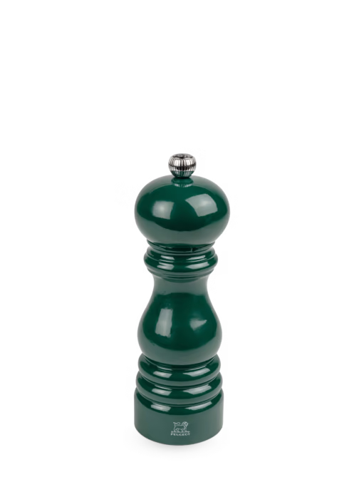 Peugeot Manual Salt Mill, Forest Green Gloss
