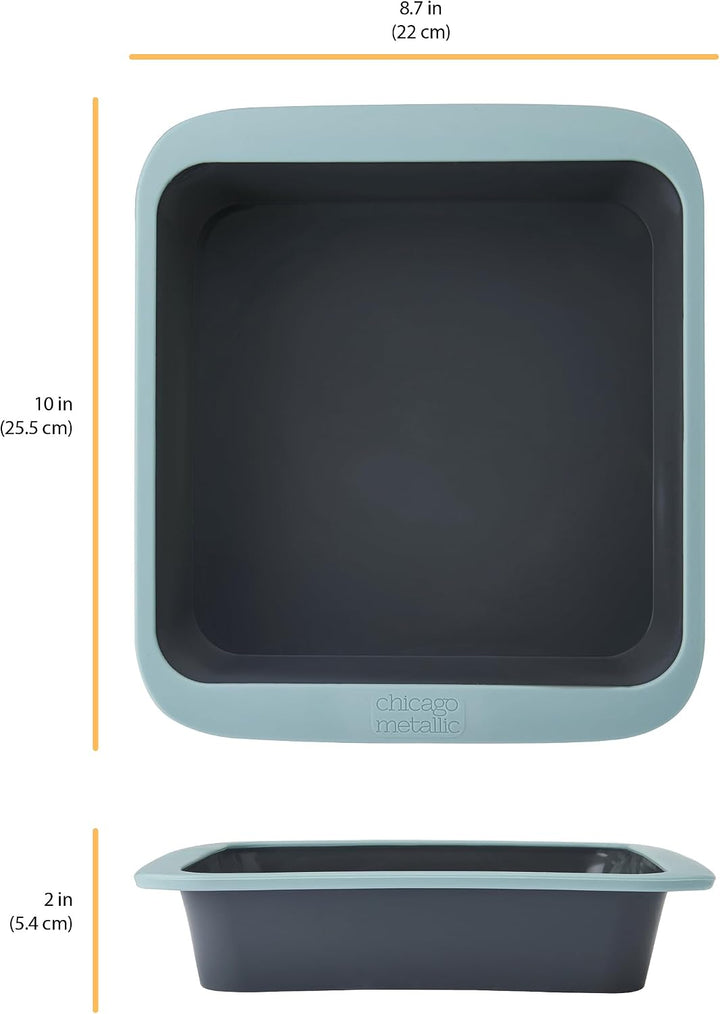 Chicago Metallic Silicone Square Cake Pan