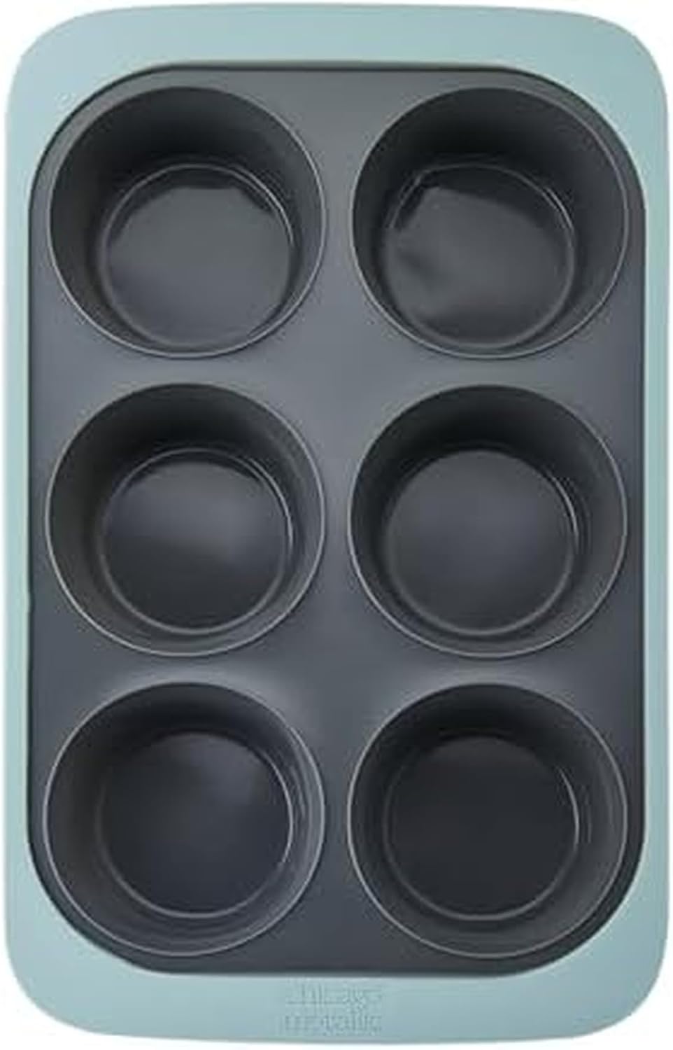 Chicago Metallic Silicone 6 Cup Muffin Pan