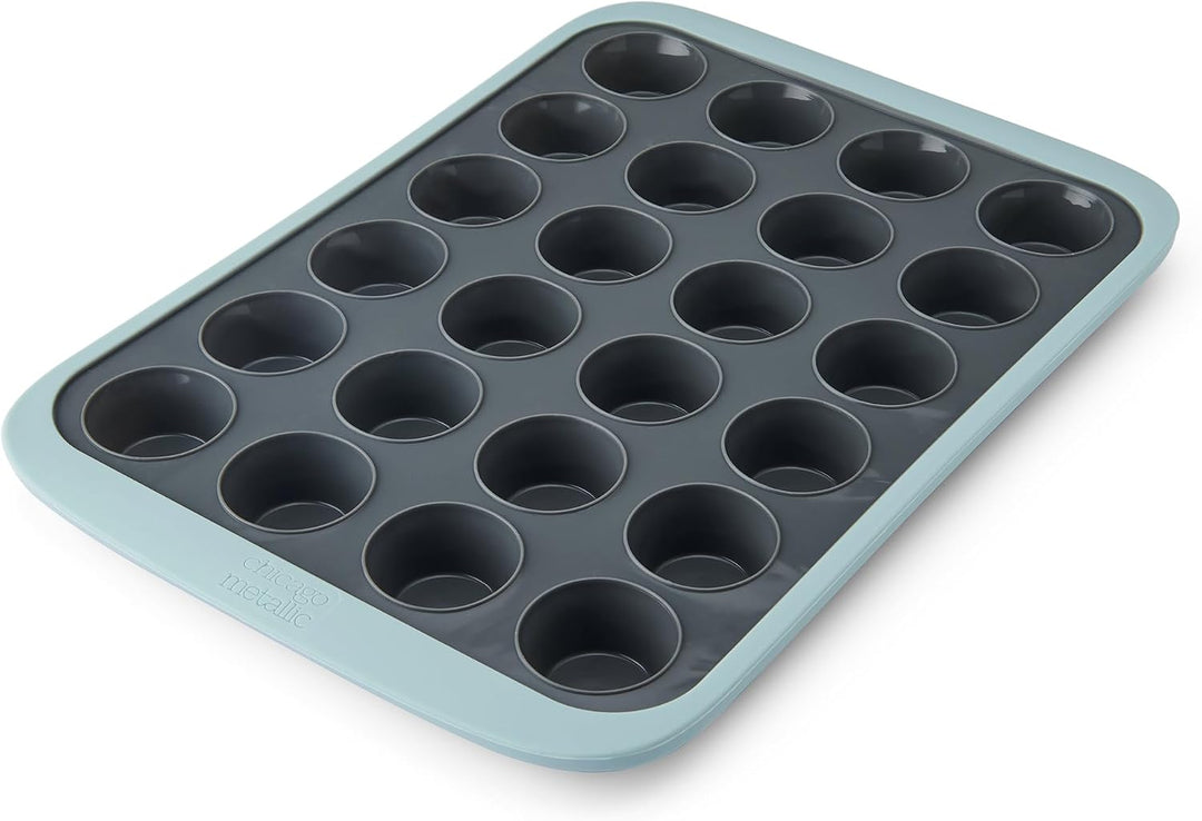 Chicago Metallic Silicone 24 Cup Muffin Pan